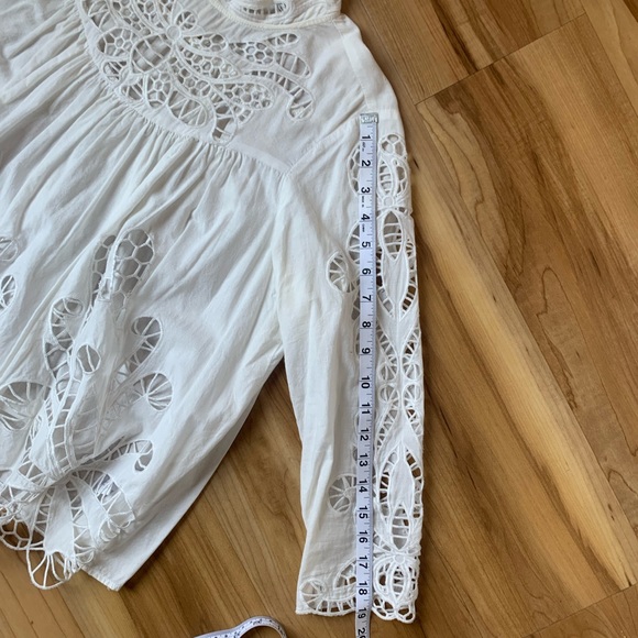 ANTHRO Harlyn Lace and Eyelet Blouse - Picture 5 of 13